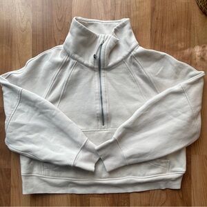 Lululemon Scuba Oversized Funnel Neck Half Zip - Sz Medium / Large